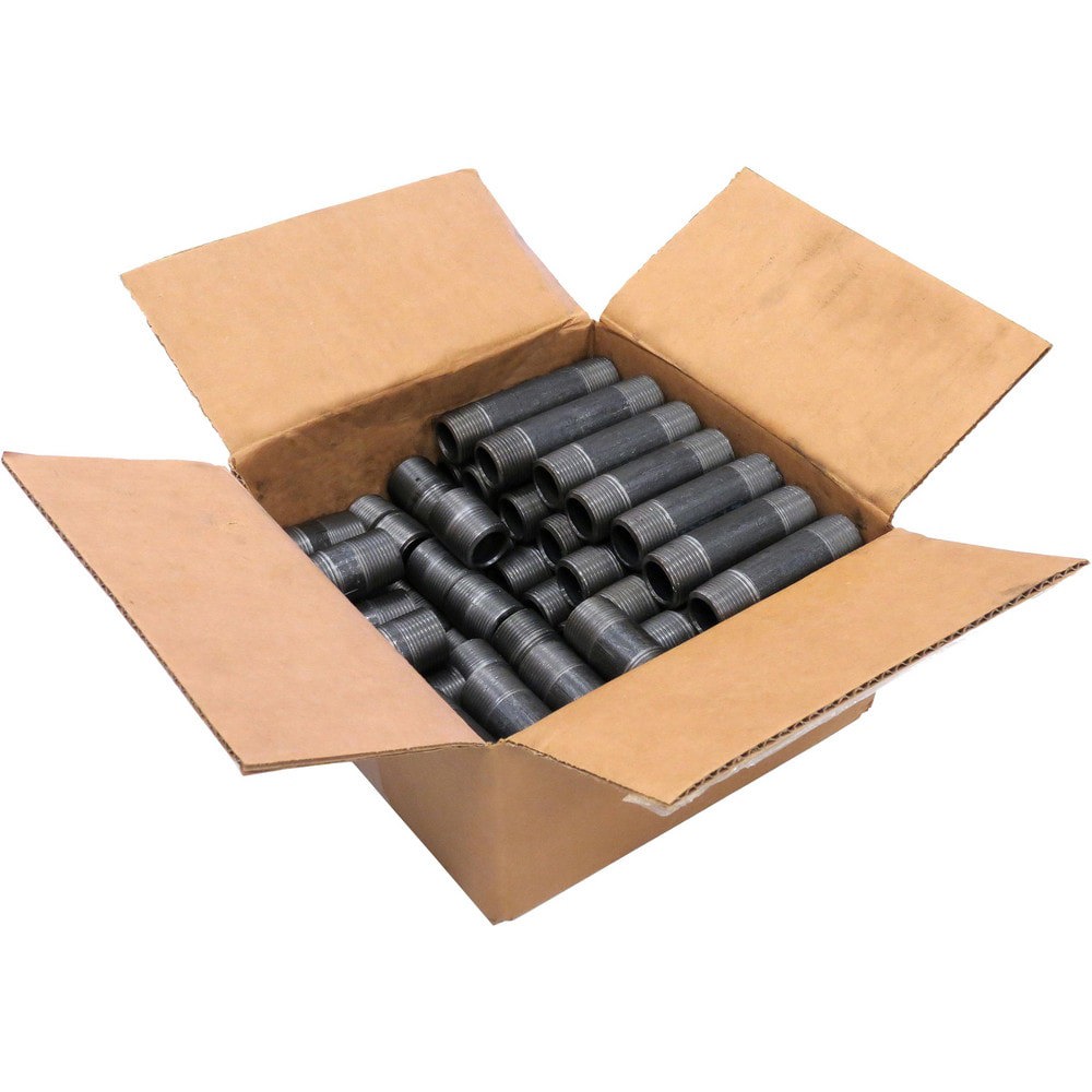 Pipe Nipple Sets; Full or Partial Threading: Threaded on Both Ends ; Finish: Black ; Pipe Size: 1 ; Schedule: 80 ; Thread Standard: NPT
