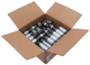 Pipe Nipple Sets; Full or Partial Threading: Threaded on Both Ends ; Finish: Galvanized ; Pipe Size: 1/2 ; Schedule: 40 ; Thread Standard: NPT