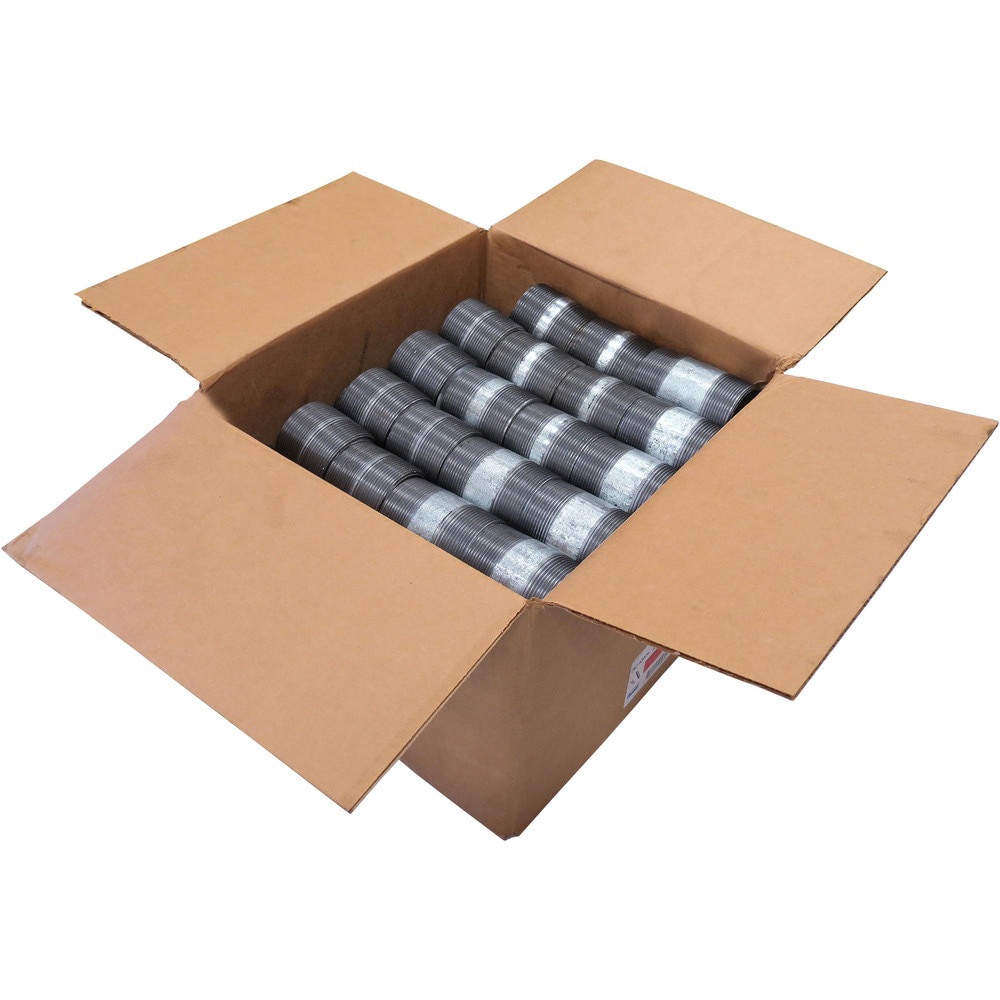 Pipe Nipple Sets; Full or Partial Threading: Threaded on Both Ends ; Finish: Galvanized ; Pipe Size: 1-1/2 ; Schedule: 40 ; Thread Standard: NPT