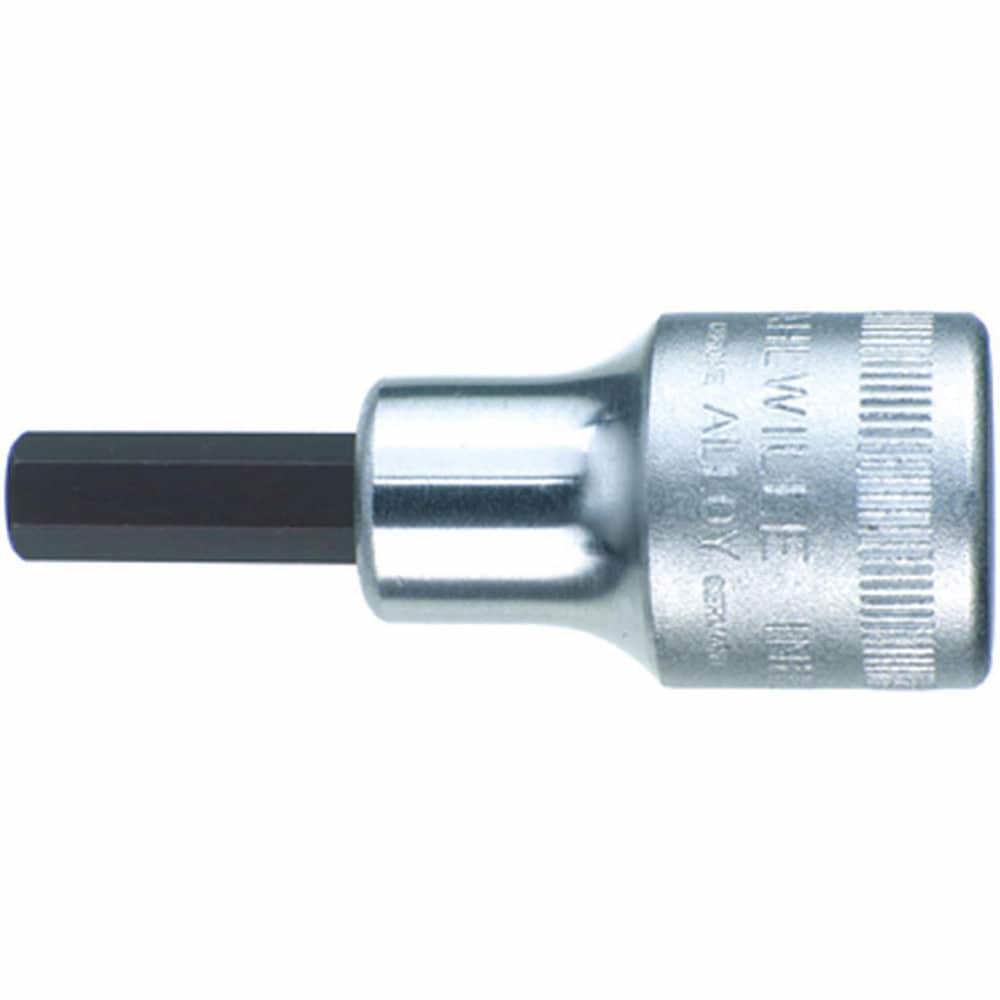 Hand Hex & Torx Bit Sockets; Socket Type: Hex Bit Socket ; Hex Size (Inch): 7/16in ; Insulated: No ; Tether Style: Not Tether Capable ; Material: Chrome Alloy Steel ; Finish: Chrome-Plated