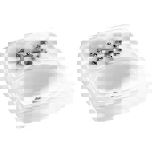 @ 20X18 VC 8 WH LAV LUCERN WHIT