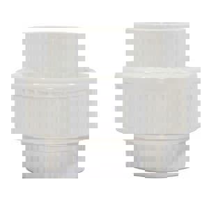 2 PVC S40 SXS UNION BUNA