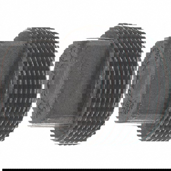 Black Square Plug: 1/2