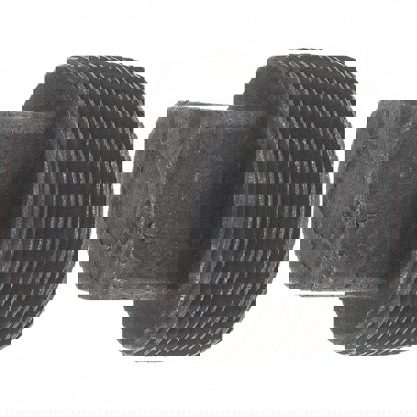 Black Square Plug: 3/4