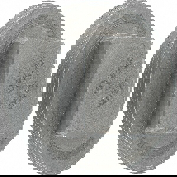 Black Square Plug: 2-1/2