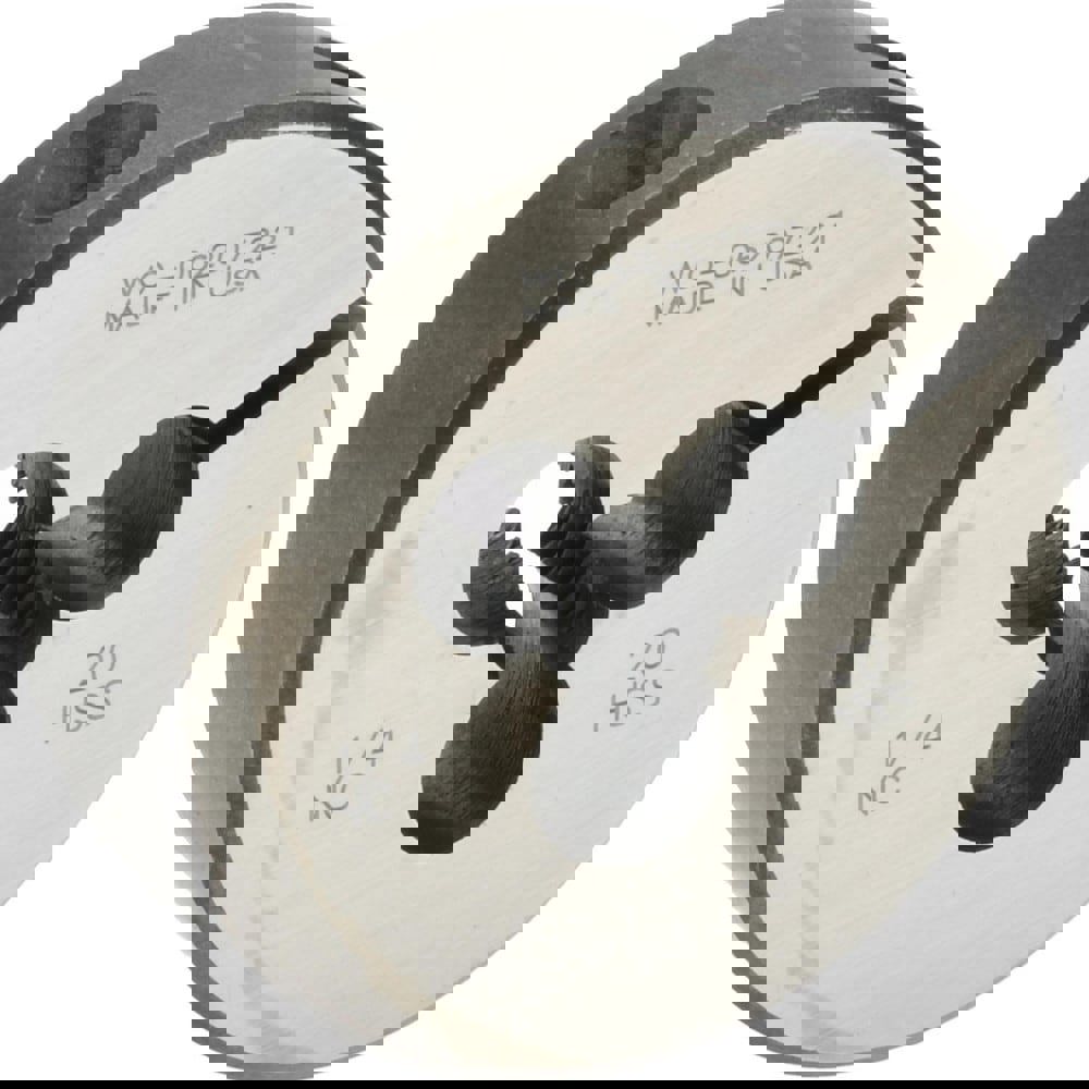 Round Die: 1/4-2, High Speed Steel