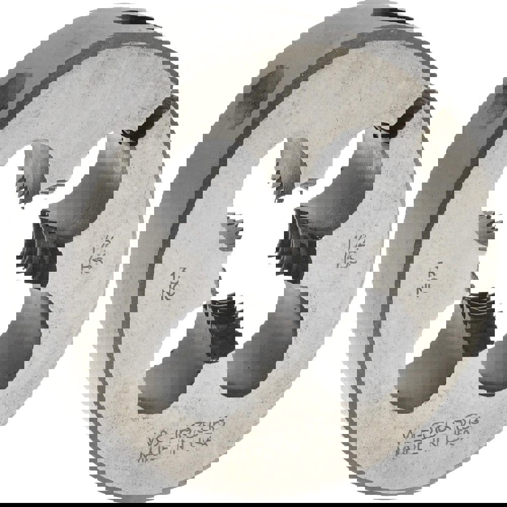 Round Die: 1/2-13, High Speed Steel