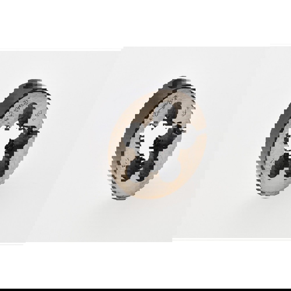 Round Die: 5/8-11, High Speed Steel