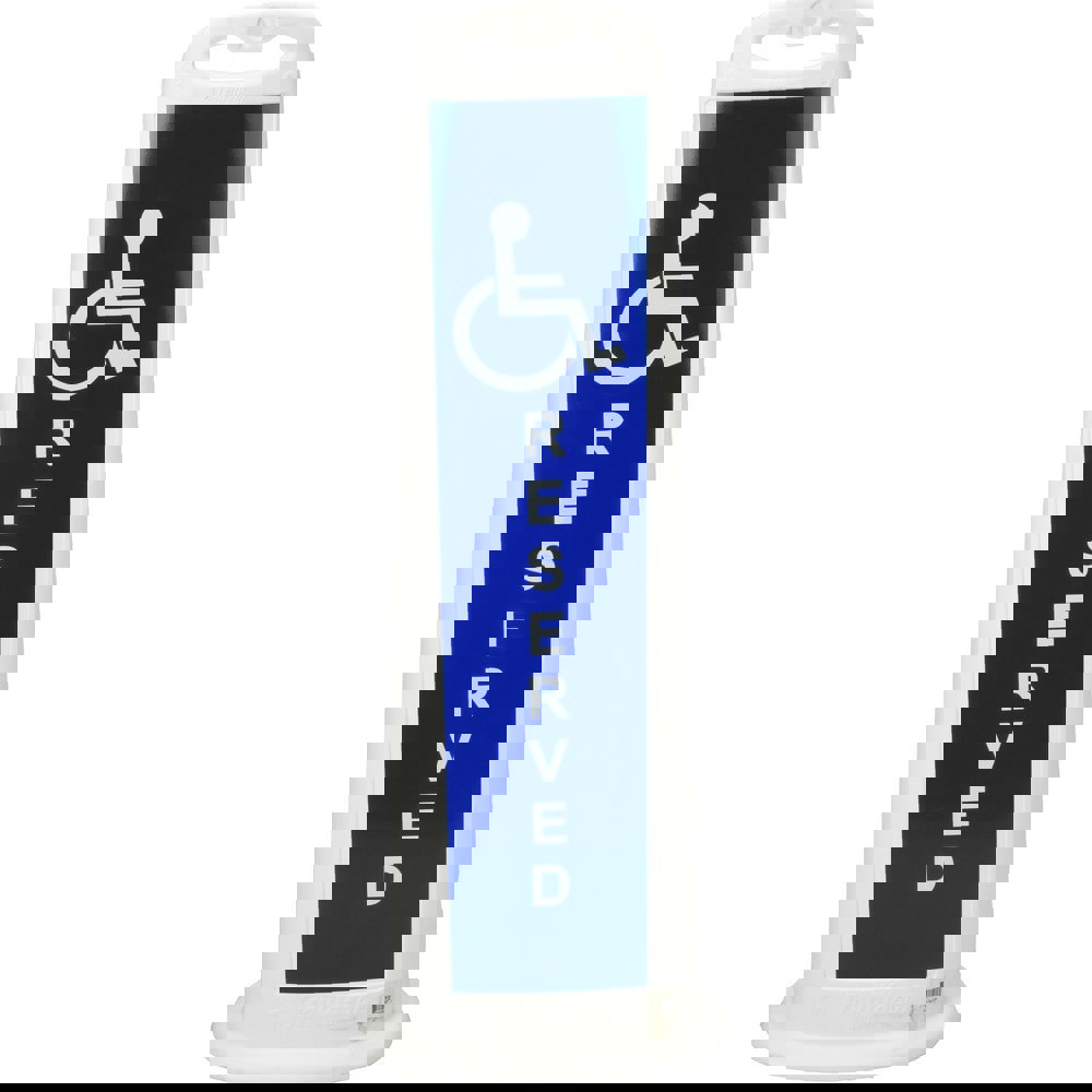 Traffic Barrels, Delineators & Posts; Type: Vertical Panel ; Reflective: Yes ; Base Needed: Yes ; Height (Decimal Inch): 40.0000 ; Color: White ; Compliance: Meets MUTCD Standards