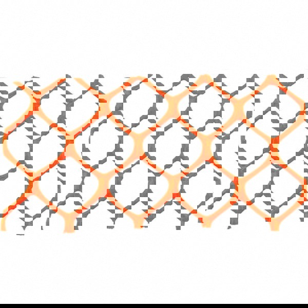 50' Long x 4' High, Orange Reusable Safety Fence