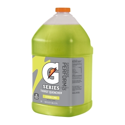 Activity Drink: 1 gal, Bottle, Lemon-Lime, Liquid Concentrate, Yields 6 gal