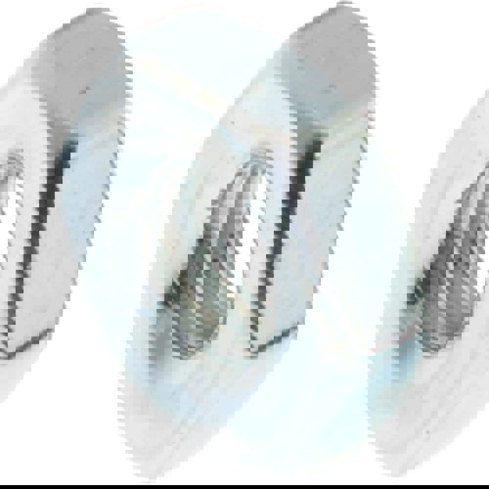 Hex Nut: #3-56, Steel, Zinc-Plated