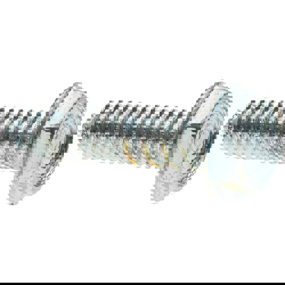 Sheet Metal Screw: #4, Hex Washer Head, Hex