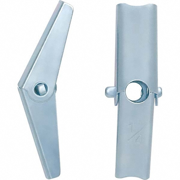 Drywall & Hollow Wall Anchors; Number Of Pieces: 25 ; Overall Length (Inch): 3 ; Anchor Material: Steel ; Maximum Thickness (Inch): 3/4 ; Screw Size (Inch): 1/2 ; Screw Size: #10