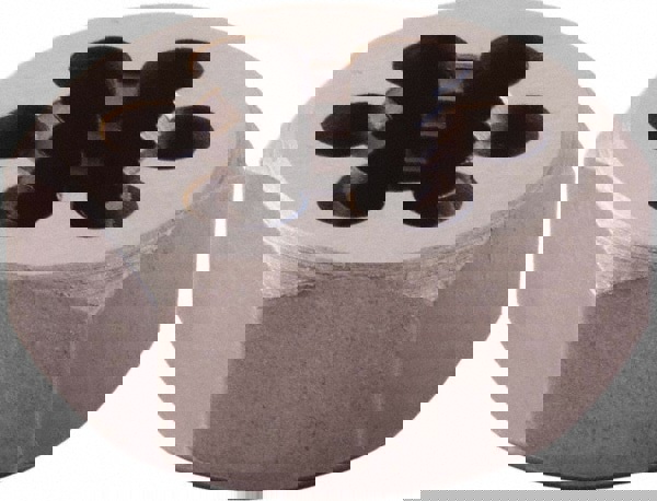 Hex Rethreading Die: 5/8-11 Thread, Right Hand, High Speed Steel