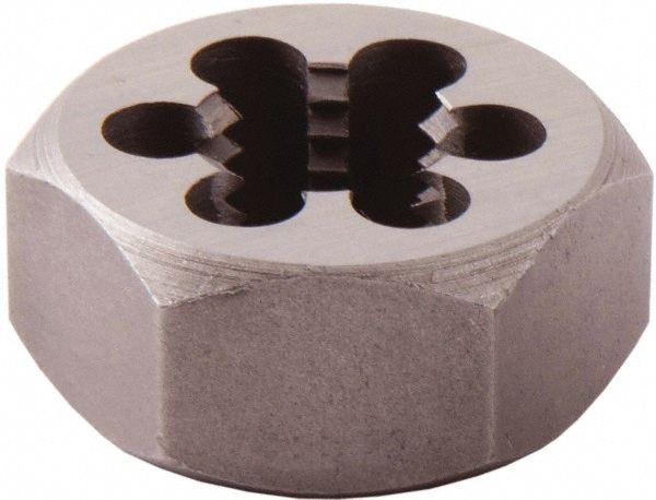 Hex Rethreading Die: 3/4-16 Thread, Right Hand, High Speed Steel