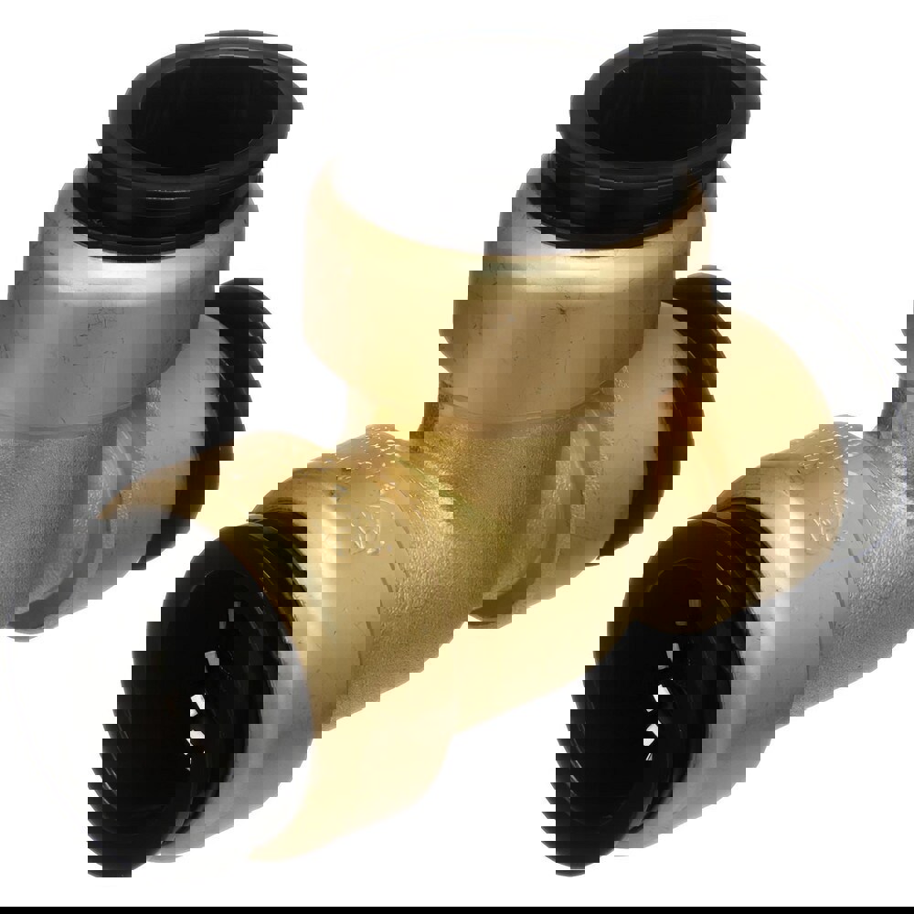 Push-To-Connect Tube to Tube Tube Fitting: 3/4 x 1/2 x 3/4