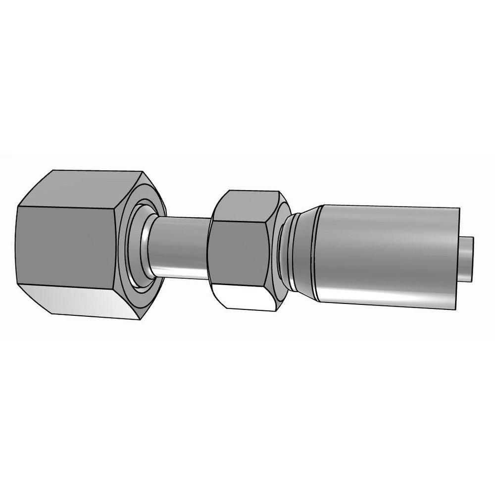 Hydraulic Hose Straight Female ORS Swivel Fitting: 11/16-16