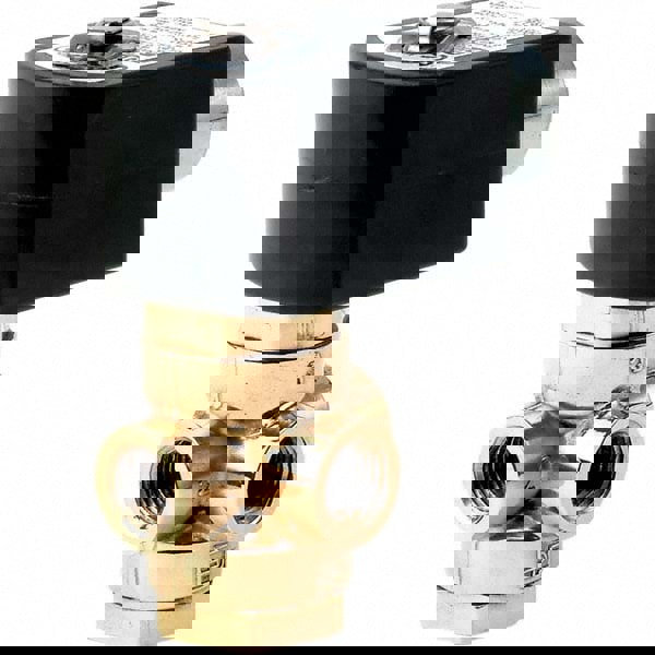 Solenoid Valve: 3-Way, 1/4