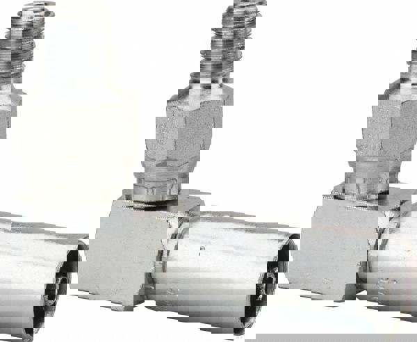 Hydraulic Hose Long Drop Elbow: 1/4-18 Thread