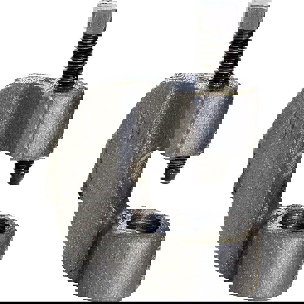 Beam Clamps & C-Clamps; Clamp Type: C-Clamp w/Set Screw ; Material: Malleable Iron ; Finish: Plain ; Load Capacity (Lb. - 3 Decimals): 440.000 ; Rod Size: 5/8 in (Inch)