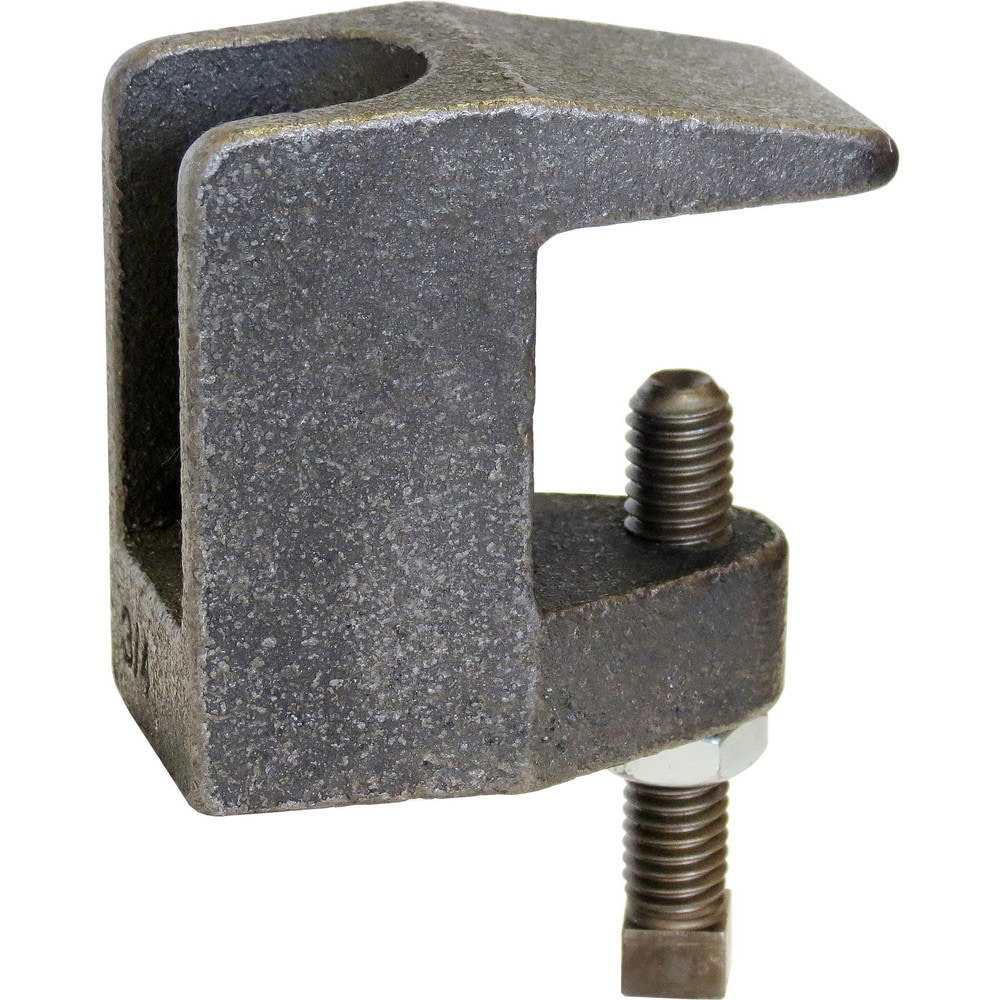 Beam Clamps & C-Clamps; Clamp Type: Wide Throat Top Beam C-Clamp ; Material: Ductile Iron ; Finish: Zinc ; Load Capacity (Lb. - 3 Decimals): 1200.000 ; Rod Size: 5/8 in (Inch)