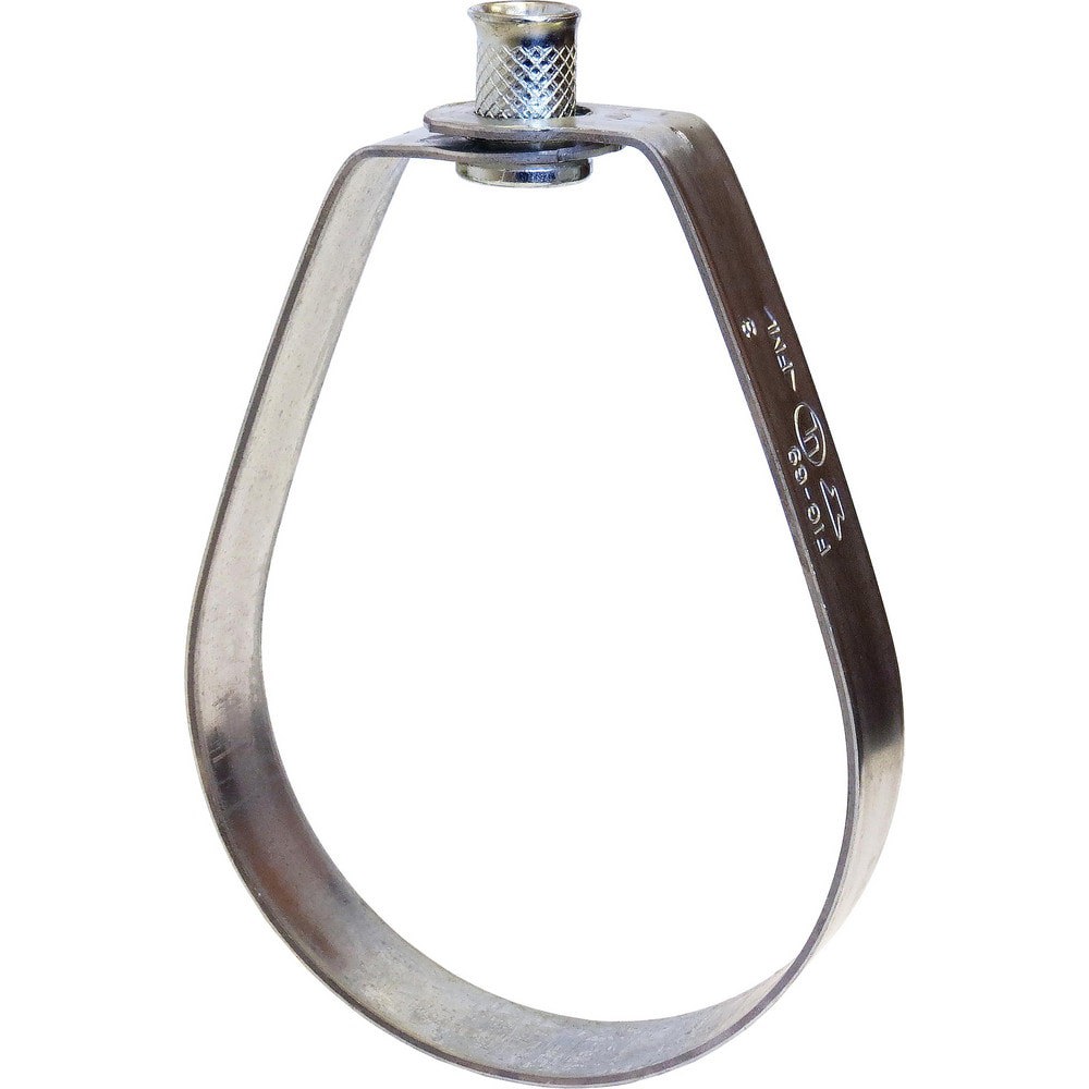 Pipe & Cable Hangers; Product Type: Adjustable Swivel Ring Hanger ; Material: Carbon Steel ; Rod Size: 1/2 (Inch); Nominal Pipe Size: 6 ; Load Capacity (Lb.): 1000.000 ; Finish Coating: Zinc