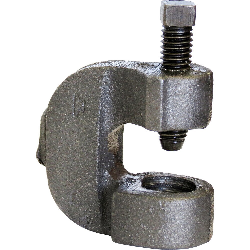Beam Clamps & C-Clamps; Clamp Type: C-Clamp w/Set Screw ; Material: Malleable Iron ; Finish: Zinc ; Load Capacity (Lb. - 3 Decimals): 440.000 ; Rod Size: 5/8 in (Inch)