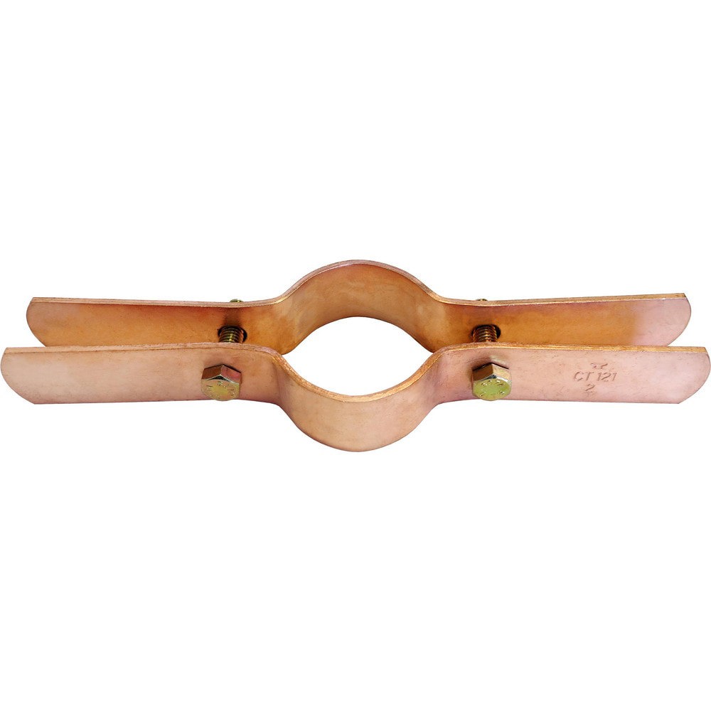 Pipe & Cable Clamps; Clamp Type: Riser Clamp ; Clamp Color: Gray ; Material: Carbon Steel ; Load Capacity (Lb.): 300.000 ; Nominal Pipe Size: 2-1/2 ; Coating/Finish: Copper-Plated