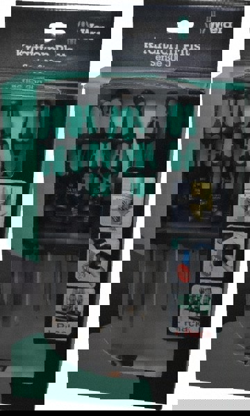 Screwdriver Set: 6 Pc, Pozidriv & Slotted