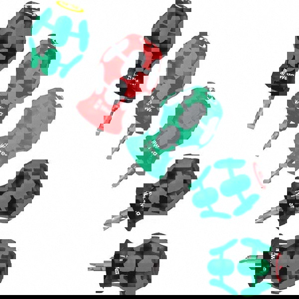 Screwdriver Set: 5 Pc, Phillips, Slotted & Square