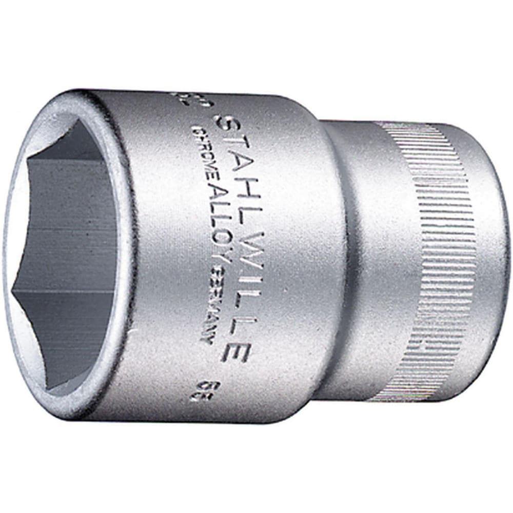 Hand Sockets; Socket Type: Standard ; Drive Size: 3/4in (Inch); Socket Size (mm): 46 ; Drive Style: Hex ; Number Of Points: 6 ; Overall Length (Decimal Inch): 2.8800