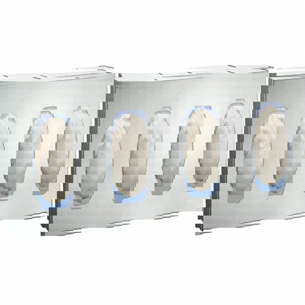 PPE Dispensers; Dispenser Type: Disposable Glove Dispenser ; Mount Type: Surface ; Lid: No ; Overall Length: 5in; 127mm ; Material: Stainless Steel ; Color: Silver