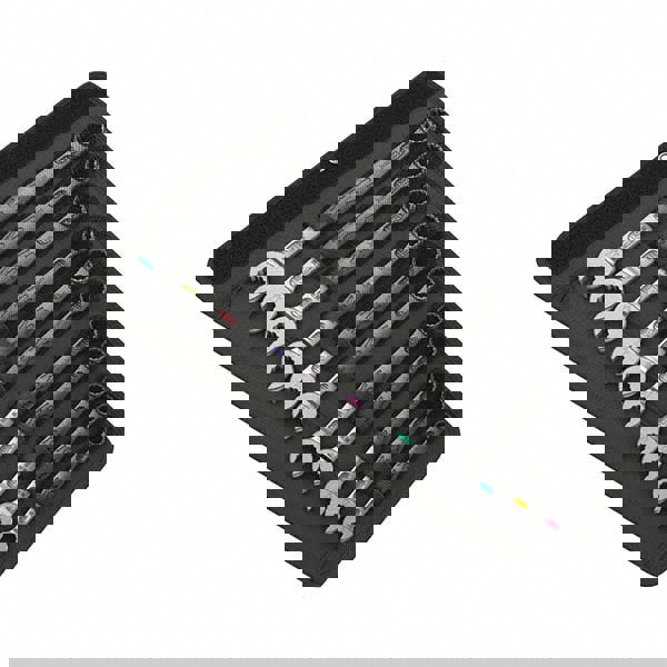 Combination Wrench Set: 11 Pc, Metric