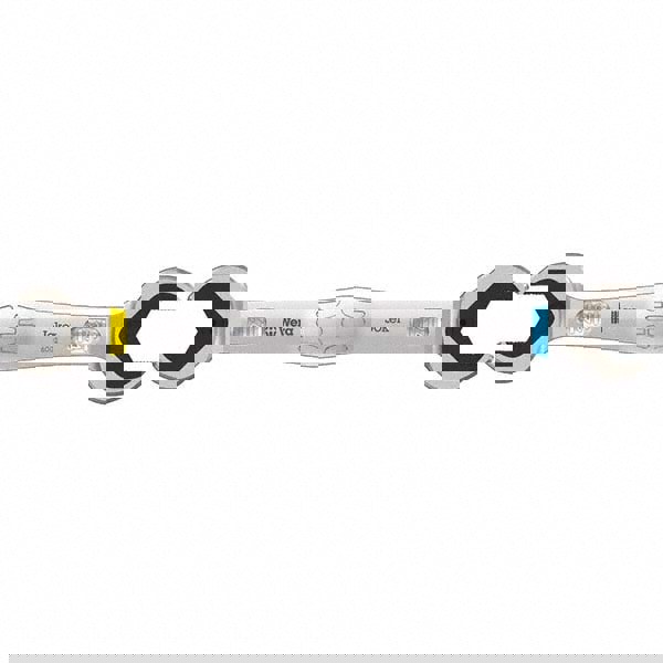 Open End Wrench: Offset Head, 22 mm x 24 mm, Double Ended