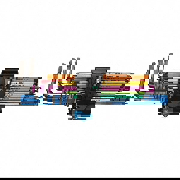 Hex Key Sets; Ball End: Yes ; Tool Type: Hex ; Handle Type: L-Handle ; Measurement Type: Metric ; Hex Size: 1.5 - 10 mm ; Hex Size Range (mm): 1.5 - 10