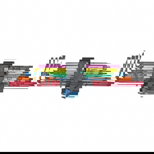 Torx Key Set: 9 Pc, L-Handle, T8 to T40