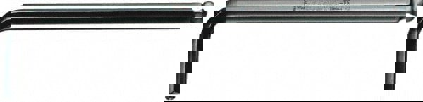 L-Handle Hex Key: 3.00 mm, Hex End, Long Arm