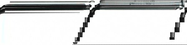 L-Handle Hex Key: 4.00 mm, Hex End, Long Arm