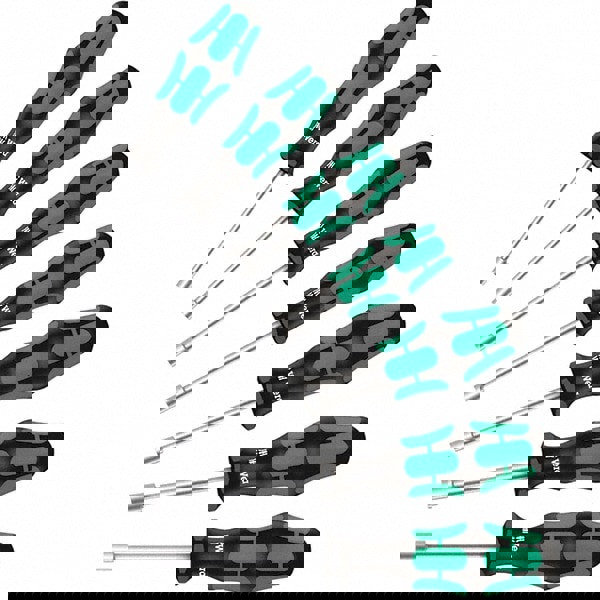 Nut Driver: 10 mm Drive, Hollow Shaft, C