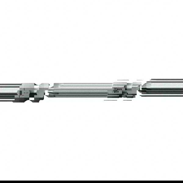 Power Screwdriver Bit: #2 Phillips, PH2 Speciality Point Size, 1/4