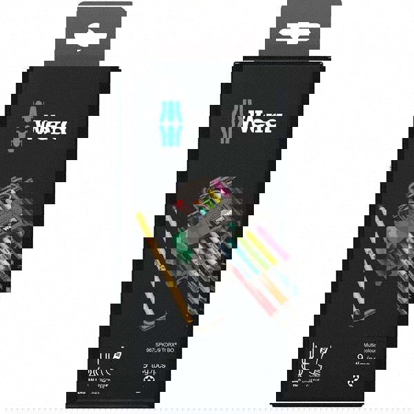 Torx Key Set: 9 Pc, L-Handle, T8 to T30