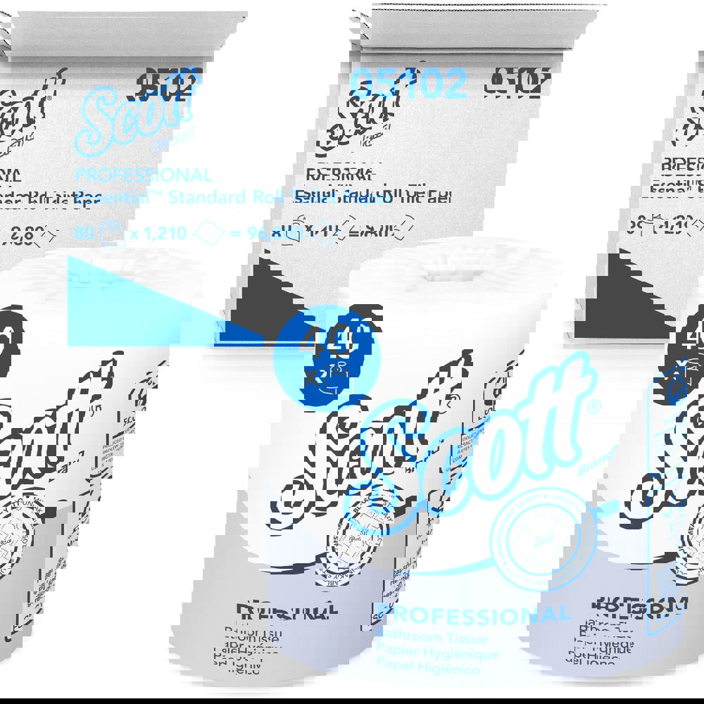 Professional Standard Roll Bathroom Tissue, White