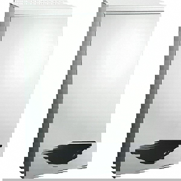 PPE Dispensers; Dispenser Type: Disposable Glove Dispenser ; Mount Type: Surface ; Lid: Yes ; Overall Length: 5.5in; 140mm ; Material: Stainless Steel ; Color: Silver