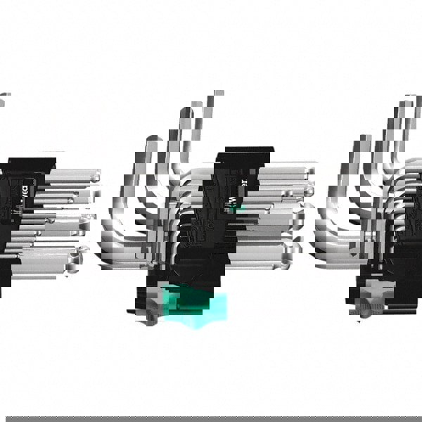 Hex Key Sets; Ball End: Yes ; Handle Type: L-Handle ; Hex Size: 1.5 - 10 mm ; Hex Size Range (mm): 1.5 - 10 ; Container Type: Caddy ; Arm Style: Long