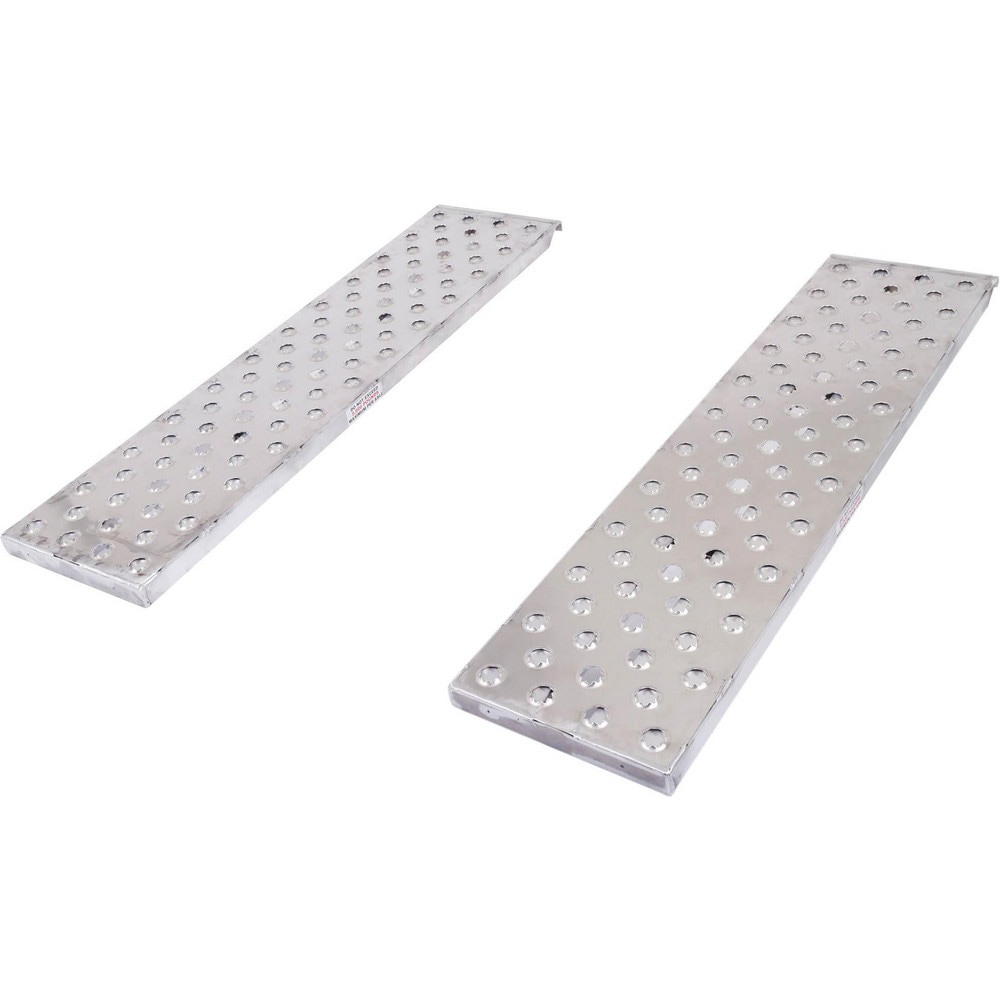 Truck Ramps; For Use With: Trailers ; Length (Inch): 60in ; Width (Inch): 15in ; Load Capacity (Lb.): 5000.000 ; Material: Aluminum ; Color: Silver