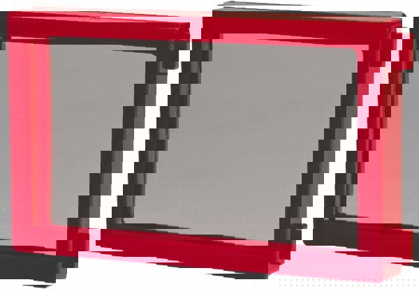 2-1/2 Inch Long, 1-1/2 Inch Wide Rectangular Inspection Mirror