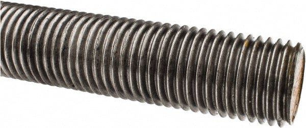 Threaded Rod: 1-1/2-6, 3' Long, Alloy St