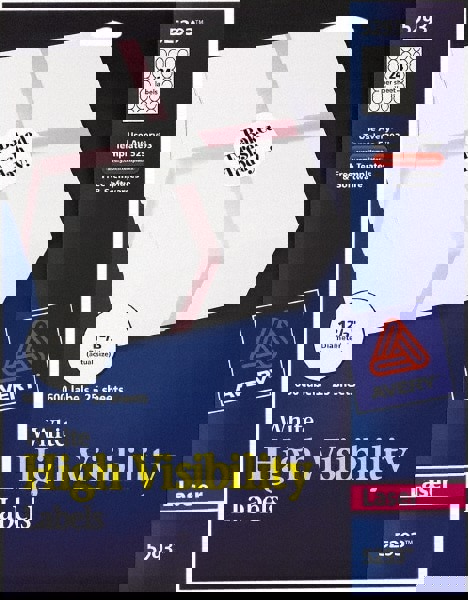 Label Maker Label: White, Paper, 1-21/32