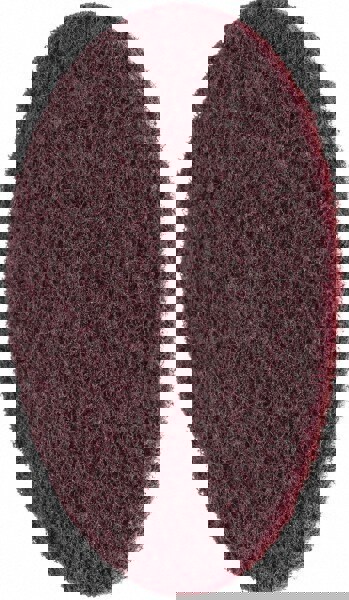 Hook & Loop Disc: 80 Grit, Non-Woven, Aluminum Oxide